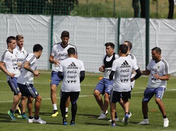 Argentina sigue preparando el debut en el Mundial