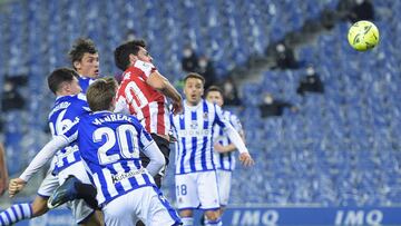 Asier Villalibre marcaba en Anoeta.