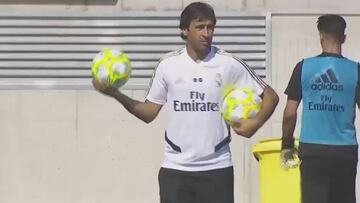 Raúl puts Real Madrid Castilla through their paces for the first time