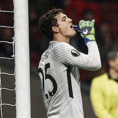 Werner, un debut más plácido que Oblak, De Gea, Asenjo...