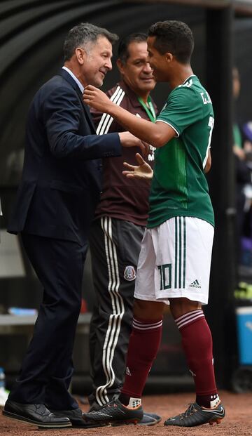 Giovani no marcaba con el 'Tri' en el Estadio Azteca desde 2012