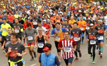 Las imágenes de la Media Maratón por las calles de Madrid