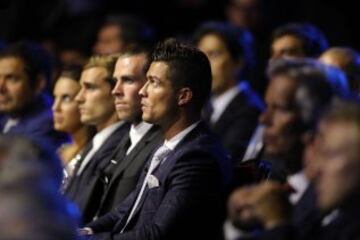 Cristiano Ronaldo, Gareth Bale y Antoine Griezmann