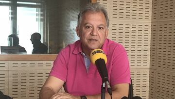 Juan Manuel Rodr&iacute;guez, entrenador de Las Palmas Atl&eacute;tico.