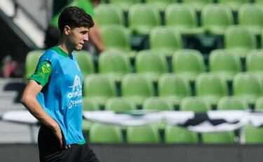 Alineación posible del Racing contra el Alcorcón en El Sardinero