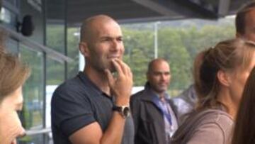 Zidane: "No tengo favorito para el Mundial de Brasil".