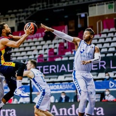 Clevin Hannah lleva en volandas al Andorra al triunfo