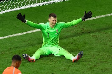 Goalkeeper Dominik Livakovic was the hero as Croatia beat Japan on penalties.