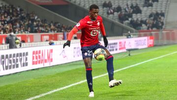 El estadounidense comenzaba a tomar gran momento con el Lille, pero al final del entrenamiento del viernes se descartó de par de juegos.