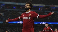 El delantero egipcio del Liverpool, Mohamed Salah, durante un partido.