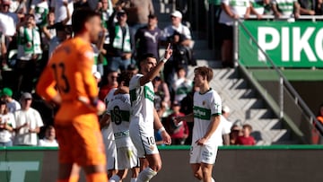 Aprobados y suspensos del Elche: golazo de Valera y doblete de Mir