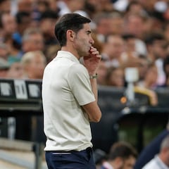 Marcelino, sobre la expulsión: “Fue evitable... pero sacaron tarjetas por casi toser”