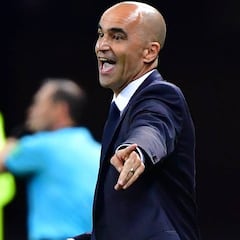 Roberto Martínez: "Courtois es el mejor portero del mundo"