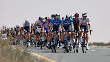 Sigue en directo la cuarta etapa del UAE Tour, con un recorrido de 204 kilómetros con salida y llegada en Al Marjan Island hoy, miércoles 24 de febrero, desde las 8:40 en AS.