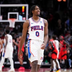 In the absence of Harden, Tyrese Maxey emerges as Embiid’s partner