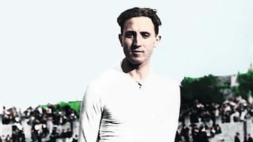 Es considerado la primer gran estrella del Real Madrid, motivo por el que le pusieron el nombre al estadio. Jugó 12 temporadas en la casa blanca donde anotó 68 goles en 79 encuentros.