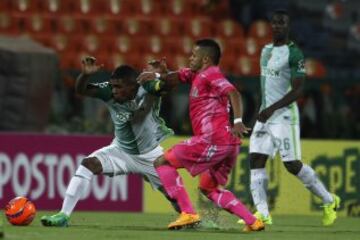 El recién ascendido complicó por momentos al líder del fútbol colombiano.