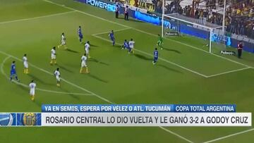 Parot salvó un gol en los descuentos ante Godoy Cruz