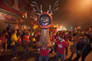 La localidad de Cervera se volcó, a pesar de la lluvia, en el recibimiento del Campeón del Mundo de MotoGP.