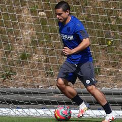 Sangalli vuelve a entrenarse con el primer equipo de la Real