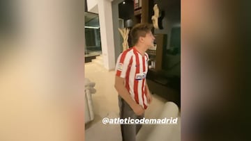 ¡Eufórica celebración de la familia de Simeone por el triunfo!