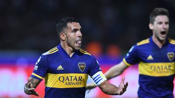 Russo y el once de Boca contra Atlético Tucumán en La Bombonera