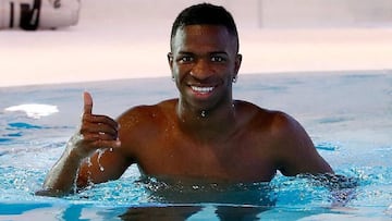 Vinicius' recuperation ahead of schedule