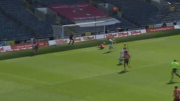 ¡Atención, Lasarte! El chileno-inglés volvió a marcar para el Blackburn