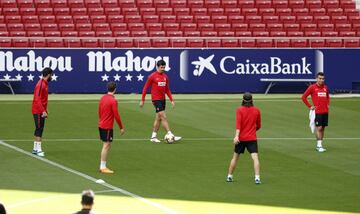 Savic, Correa, Diego Costa, Griezmann y Filipe Luis. 
