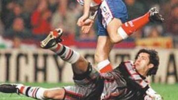 <b>NO SIRVIÓ. </b>Pantic le hizo cuatro goles a Baia en la Copa, pero al final los rojiblancos cayeron por 5-4.