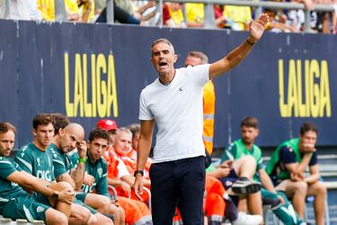 Gaizka Garitano: “Veo cosas buenas, cosas que se pueden mejorar y otras difíciles de mejorar”