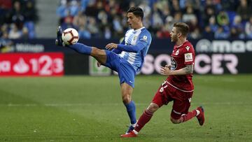 24/02/19 PARTIDO SEGUNDA DIVISION
 MALAGA  -  DEPORTIVO DE LA CORU&Ntilde;A
 RENATO SANTOS