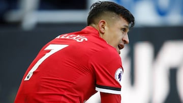 Sánchez frente al Newcastle.