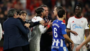 Almeyda, fuera de sí.