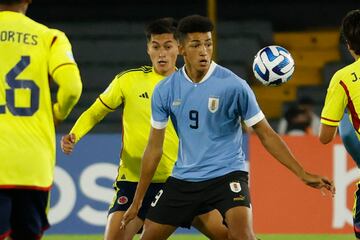 La Selección Colombia Sub 20 enfrentó a Uruguay en el primer partido del hexagonal final del Sudamericano en el estadio El Campín.