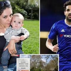 Una mujer piensa demandar a Fàbregas por un balonazo a su bebé