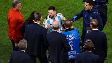 The Argentine star gave his first interview after the World Cup and admitted he made a mistake during one of Argentina’s games in the competition.