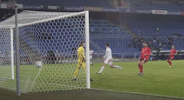 1-1. Gerard Moreno marcó el tanto del empate en el minuto 88.