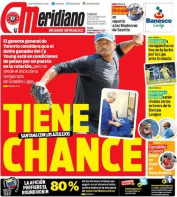 Portadas de la prensa deportiva