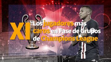 Neymar y Mbappé lideran el XI más caro de la Champions