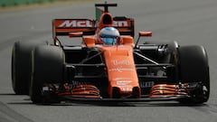 Alonso estrena el sábado el nuevo T-wing del McLaren