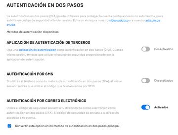 fortnite autenticacion verificacion en dos pasos cuenta