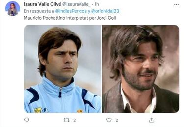 Mauricio Pochettino y Jordi Coll