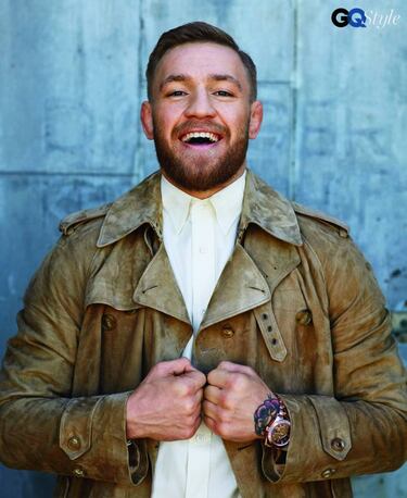 McGregor se luce en GQ y no quiere protestas contra Trump