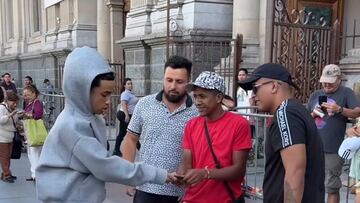 Tiene más de diez millones de seguidores, vino a Chile y esto pasó: “Te voy a encontrar”