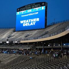 ¡Se vayó el cielo en Dallas! Así fue la tormenta eléctronica que retrasó el México vs Guatemala