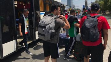 Invasión de aficionados mexicanos en Rostov