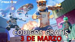 Free Fire | Códigos de hoy domingo 3 de marzo de 2024: recompensas gratis