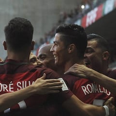Portugal 5-1 Islas Feroe: Festival goleador de Cristiano Ronaldo