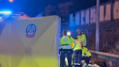 Muere un motorista al chocar con un coche en Madrid